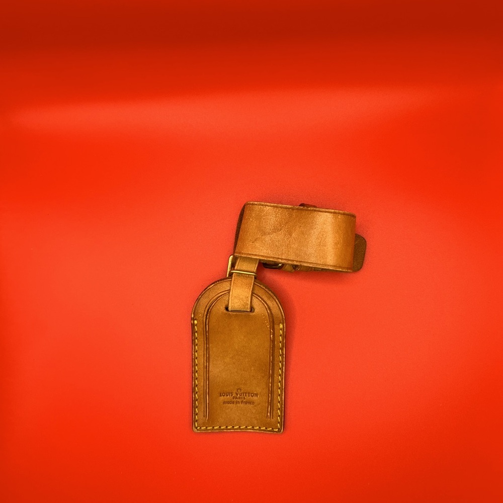 Authentic Louis Vuitton Luggage Tag 2pc Set